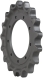 kubota svl95 track sprocket 17 teeth 9 bolt hole