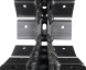 cat me25 set of 2 12" extreme duty steel tracks (300x52.5nx74)