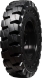 cat th-580 set of 4 13.00-24 non-directional mounted extreme duty solid rubber tires