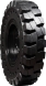 jlg g6-42a set of 4 13.00-24 non-directional mounted extreme duty solid rubber tires