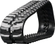 brokk 100 set of 2 8" standard duty dr pattern rubber tracks (200x72x36)