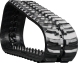 brokk 110 set of 2 8" standard duty dr pattern rubber tracks (200x72x36)