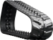 bobcat x119 set of 2 9" heavy duty mx tread rubber track (230x72x43)