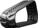 vermeer ctx100 set of 2 9" heavy duty mx tread rubber tracks (230x72kx45)