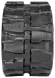 bobcat 325 set of 2 13" heavy duty bd tread rubber tracks (320x54x72)