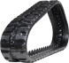 bobcat t180 set of 2 13" heavy duty c tread rubber tracks (320x86bx49)