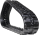 bobcat t180 set of 2 13" standard duty c tread rubber tracks (320x86bx49)