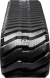 volvo mct85c set of 2 13" extreme duty bd tread rubber tracks (320x86lx50)