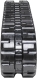 volvo mct85c set of 2 13" standard duty c tread rubber tracks (320x86bx50)