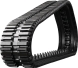 bobcat t630 set of 2 13" heavy duty multi-bar tread rubber tracks (320x86bx52)