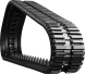 bobcat t650 set of 2 13" heavy duty multi-bar tread rubber tracks (320x86bx52)