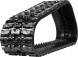 cat 259b3 set of 2 13" heavy duty xt tread rubber tracks 320x86x53