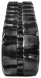 gehl ctl55 set of 2 13" heavy duty block tread rubber tracks (320x86tx46)