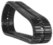 takeuchi tl130 set of 2 13" heavy duty multi-bar tread rubber tracks (320x86tx52)