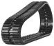 takeuchi tl130 set of 2 13" heavy duty multi-bar tread rubber tracks (320x86tx52)