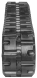 gehl ctl60 set of 2 13" standard duty c tread rubber tracks (320x86tx52)