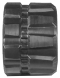 yanmar b50-2b set of 2 16" heavy duty mx tread rubber tracks (400x75.5x74)