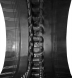 bobcat t180 set of 2 16" heavy duty multi-bar tread rubber tracks (400x86bx49)