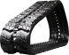 bobcat t64 set of 2 16" heavy duty z tread rubber tracks (400x86bx50)