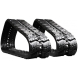 case tr340 set of 2 16" heavy duty z tread rubber tracks (400x86bx55)