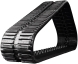 takeuchi tl130 set of 2 16" heavy duty multi bar tread rubber tracks (400x86tx52)