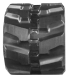 komatsu pc75r set of 2 18" heavy duty mx tread rubber tracks (450x76x80)