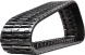 cat 257b set of 2 15" heavy duty multi-bar tread rubber tracks (381x100.5x42)