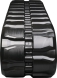 set of 2 16" bridgestone extreme duty rubber track (400x86x53) block tread