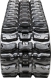 set of 2 18" heavy duty xt pattern rubber track (450x86bx52)