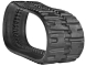 set of 2 16" camso extreme duty hxd pattern rubber tracks (400x86bx53)