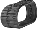 set of 2 16" camso extreme duty hxd pattern rubber tracks (400x86bx53)