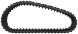 set of 2 16" camso extreme duty hxd pattern rubber tracks (400x86bx49)