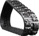 bobcat t62 set of 2 13" bridgestone extreme duty polar tread tread rubber tracks (320x86bx50)