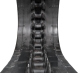 bobcat t62 set of 2 13" bridgestone extreme duty polar tread tread rubber tracks (320x86bx50)