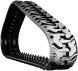 bobcat t200 set of 2 13" bridgestone extreme duty vortech tread rubber tracks (320x86x52)