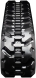 bobcat t200 set of 2 13" bridgestone extreme duty vortech tread rubber tracks (320x86x52)