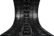 bobcat t62 set of 2 16" bridgestone extreme duty block tread rubber tracks (400x86bx50)