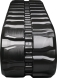 bobcat t64 set of 2 16" bridgestone extreme duty block tread rubber tracks (400x86bx50)