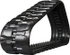 bobcat t66 set of 2 16" bridgestone extreme duty block tread rubber tracks (400x86bx50)