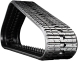 wacker st35 set of 2 18" bridgestone extreme duty multi bar tread rubber tracks (450x86mbx56)