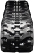 cat 279c2 set of 2 18" bridgestone extreme duty vortech tread rubber tracks (450x86bx56)