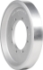 cat 257b2 14" front track idler bolt-on wheel