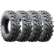 jcb 535-140 set of 4 15.5x25 galaxy 12-ply giraffe xlw telehandler extreme duty tires