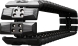 ihi is55uj set of 2 16" extreme duty hybrid tracks with rubber track pads (400x72.5nx74)