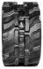 boxer tl224 set of 2 7" camso heavy duty mx tread rubber tracks (180x72x34)