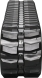 gehl z17 set of 2 9" camso heavy duty mx tread rubber tracks (230x72x46)