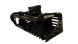 mini skid steer rock grapple bucket | blue diamond