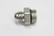 brush cutter, hydraulic hose fitting(fits 3/4" hose to direct acting relief block