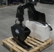 demo unit - mini skid steer log grapple with hydraulic rotation - blue diamond