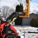 rhino drive master mini skid steer post driver attachment